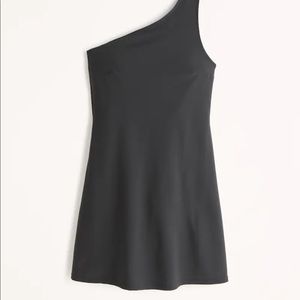 Abercrombie One shoulder traveller mini dress